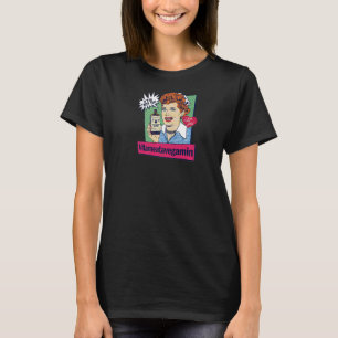 Camiseta Eu Amo Lucy Vita Comic