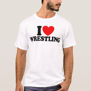Camiseta Eu Amo Luta Livre