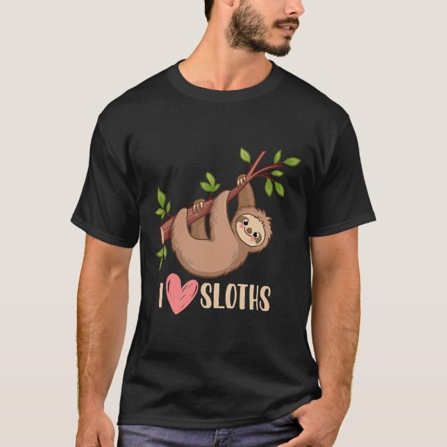 Camiseta Eu Amo Lúteras Engraçadas Lama (Frente)