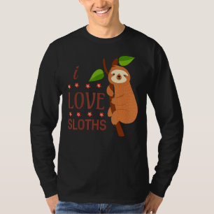 Camiseta Eu Amo Lúteras Fofas Fofas Que Prendem Na Ramifica