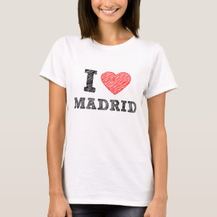 Camiseta Eu amo Madrid