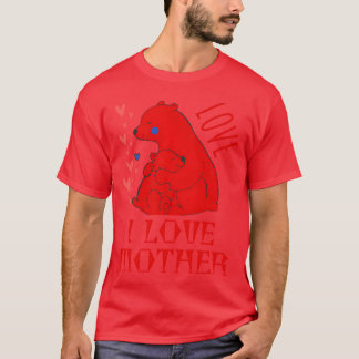CAMISETA EU AMO MÃE AMIGOS