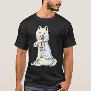 Camiseta Eu Amo Mãe Tatto Dia de as mães Eskimo Americano