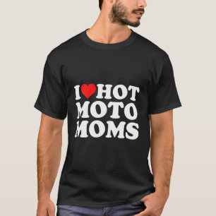 Camiseta Eu amo Mães de moto quente
