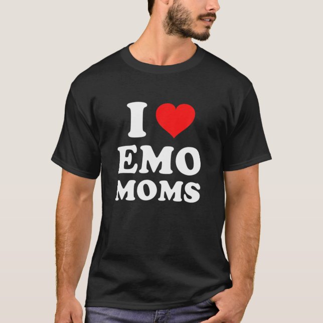 Camiseta Eu Amo Mães Emo (Frente)