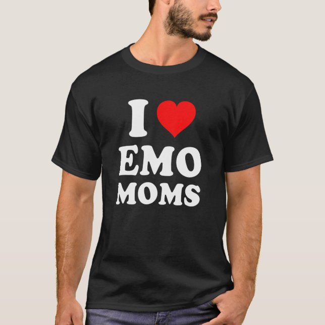 Camiseta Eu Amo Mães Emo (Frente)