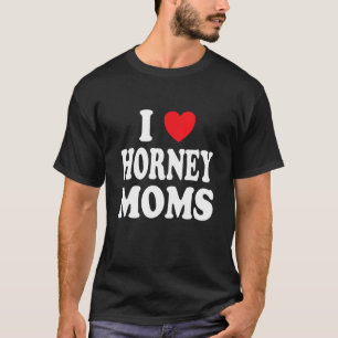 Camiseta Eu Amo Mães Horney Eu Corto Mamãe