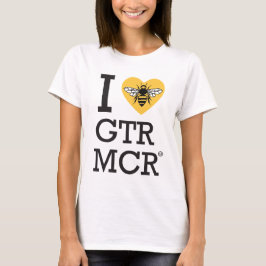 Camiseta Eu amo maior Manchester