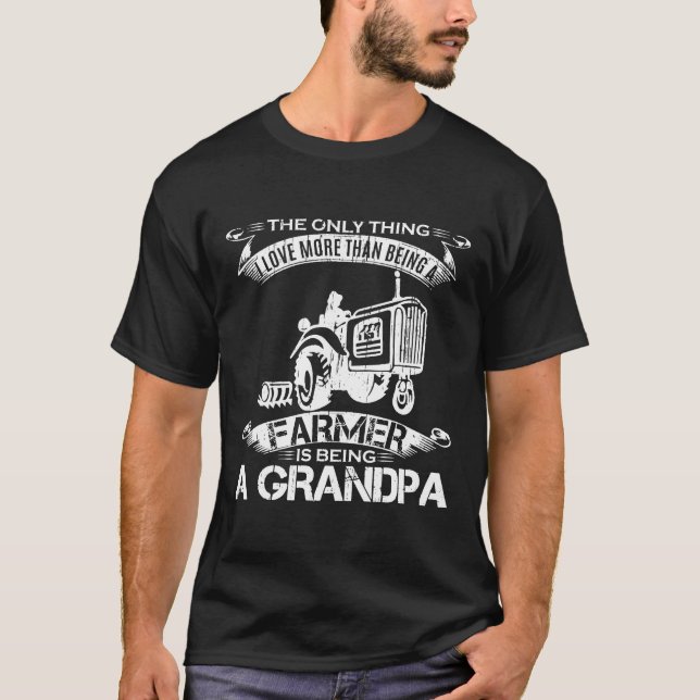Camiseta Eu Amo Mais Do Que Ser Um Trator Farmer É Ser Um (Frente)