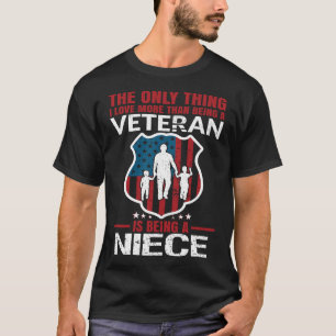Camiseta Eu Amo Mais Do Que Ser Veterano É Ser Uma NIECE