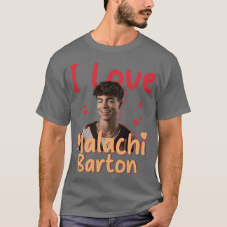 Camiseta Eu Amo Malachi Barton amigo menino