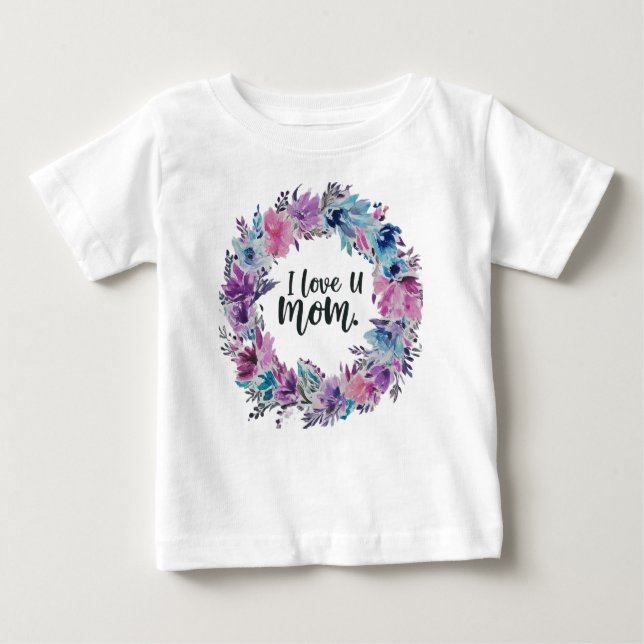 Camiseta Eu amo mamãe (Frente)