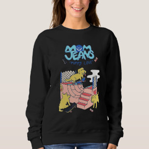 Camiseta Eu Amo Mamãe Artes Afastadas Jeans Rock Música Roc