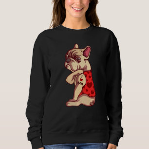 Camiseta Eu Amo Mamãe Cachorro Tatuagem Inglesa Cachorro To