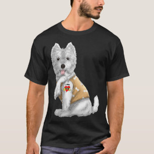 Camiseta Eu Amo Mamãe Tatô Cão Engraçado Dia de as mães Gi
