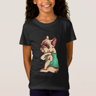 Camiseta Eu Amo Mamãe Tatuagem Sobre O Engraçado Dão De Bul