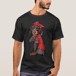 Camiseta Eu Amo Mamãe Tatuando Engraçado Cachorrinho Vest