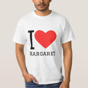 Camiseta Eu amo Margaret