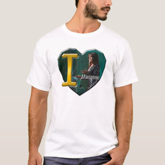 Camiseta Eu amo Marianne Williamson -