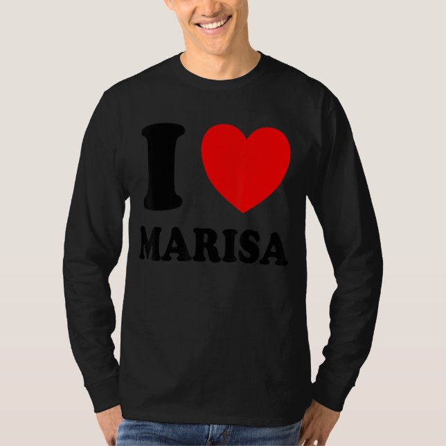 Camiseta Eu Amo Marisa (Frente)