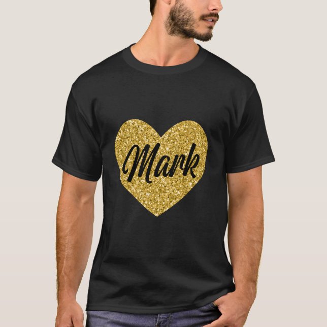 Camiseta Eu Amo Mark Mark Ele Por Ou (Frente)