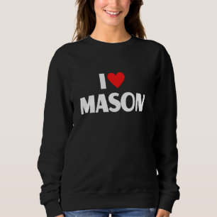 Camiseta Eu Amo Mason I Heart Mason