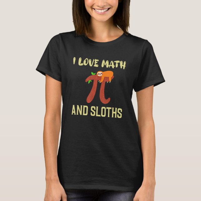 Camiseta Eu Amo Matemática E Lúteras Engraçadas Lover (Frente)