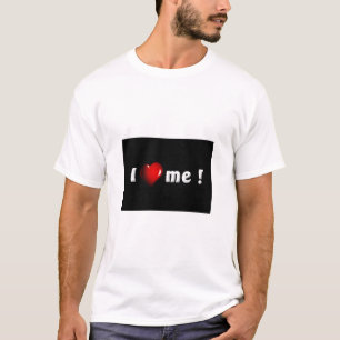 Camiseta "Eu Amo-Me A Afirmação De Tee"