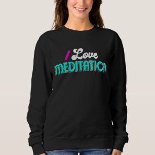 Camiseta Eu Amo Meditação Meditação