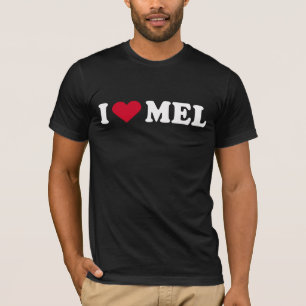 CAMISETA EU AMO MEL