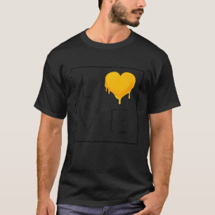 Camiseta Eu Amo Mel Ótimo Para Apicultores E Mel