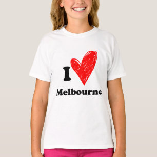 Camiseta Eu amo Melbourne