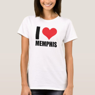 Camiseta Eu amo Memphis