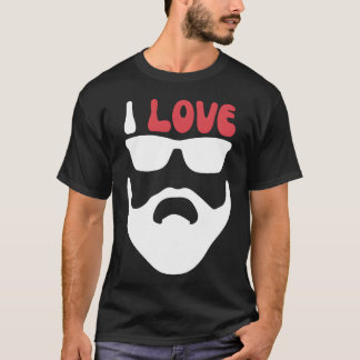 Camiseta Eu Amo Menina de Barba
