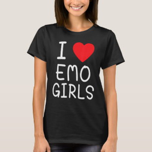 Camiseta Eu Amo Meninas Emo Eu Corto Meninas Emo 20
