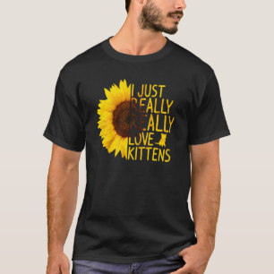 Camiseta Eu Amo Mesmo Gatinhos Mulheres Homens Gatinho Sunf