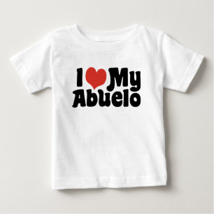 Camiseta Eu Amo Meu Abuelo