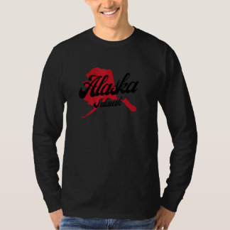 Camiseta Eu Amo Meu Alasca Melhor Estado Alasca Cidade Sela