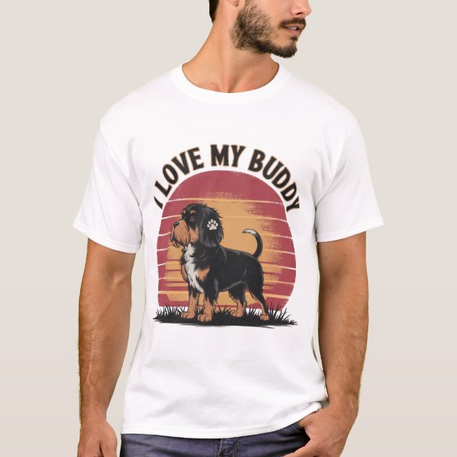 Camiseta Eu Amo Meu Amigo (Frente)