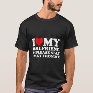 Camiseta Eu Amo Meu Amigo Eu Amo Meu Amigo Então Fique Long