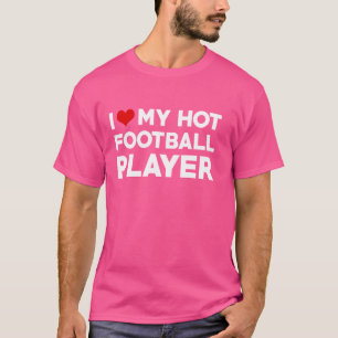 Camiseta Eu Amo Meu Amigo Jogador De Futebol Marido, Amigo