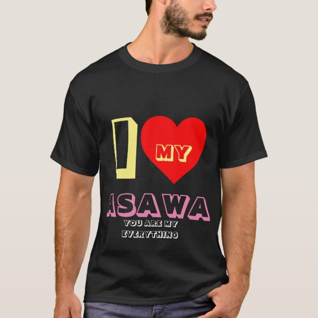 Camiseta EU AMO MEU ASAWA Filipino (Frente)