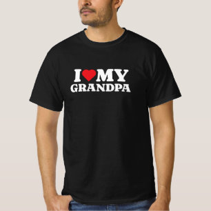 Camiseta Eu Amo Meu Avô