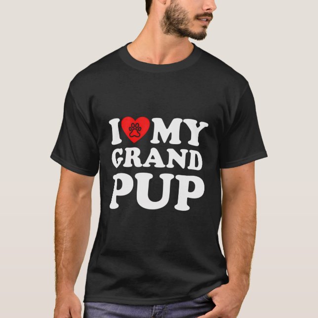 Camiseta Eu Amo Meu Avô (Frente)