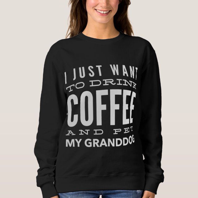Camiseta Eu Amo Meu Avô Beber Café (Frente)