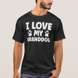 Camiseta Eu Amo Meu Avô Cachorro Avô 11