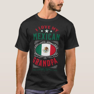 Camiseta Eu amo meu avô mexicano