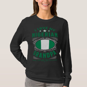 Camiseta Eu amo meu avô nigeriano