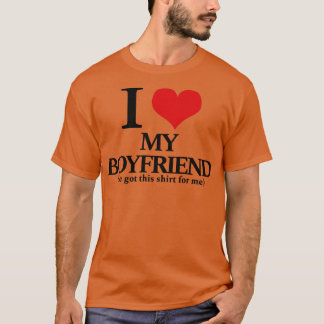 Camiseta Eu Amo Meu BF