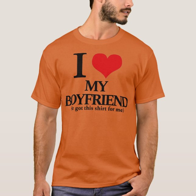 Camiseta Eu Amo Meu BF (Frente)